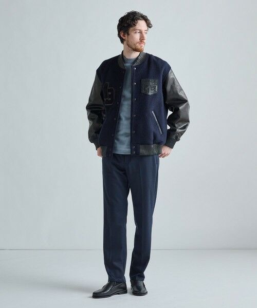 MEN'S BIGI / メンズビギ Tシャツ | テックスエードダンボールモックネックT | 詳細11