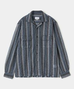 MEN'S BIGI / メンズビギ シャツ・ブラウス | インドクロシェボードシャツ〈ハンドウォッシャブル・通気性〉