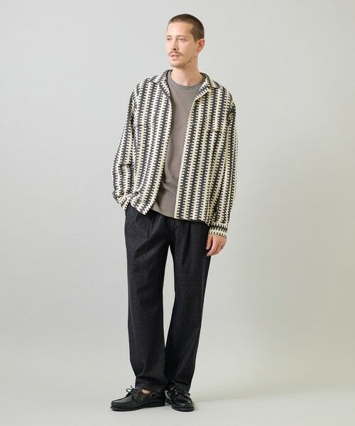 MEN'S BIGI / メンズビギ シャツ・ブラウス | インドクロシェボードシャツ〈ハンドウォッシャブル・通気性〉 | 詳細4