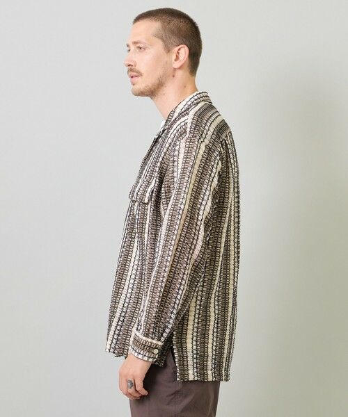 MEN'S BIGI / メンズビギ シャツ・ブラウス | インドクロシェボードシャツ〈ハンドウォッシャブル・通気性〉 | 詳細10