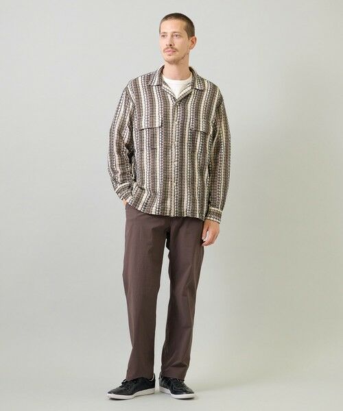 MEN'S BIGI / メンズビギ シャツ・ブラウス | インドクロシェボードシャツ〈ハンドウォッシャブル・通気性〉 | 詳細12