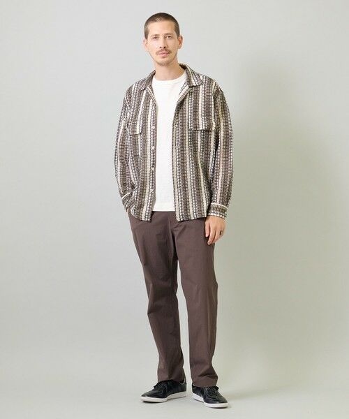 MEN'S BIGI / メンズビギ シャツ・ブラウス | インドクロシェボードシャツ〈ハンドウォッシャブル・通気性〉 | 詳細13