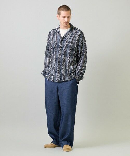 MEN'S BIGI / メンズビギ シャツ・ブラウス | インドクロシェボードシャツ〈ハンドウォッシャブル・通気性〉 | 詳細29