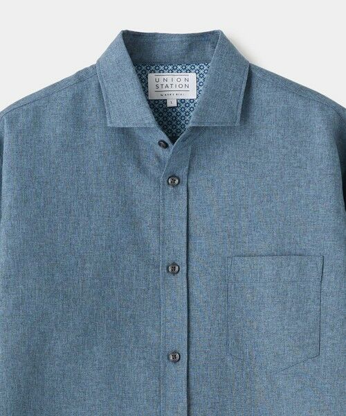 MEN'S BIGI / メンズビギ シャツ・ブラウス | メランジシャンブレーシャツ〈ウォッシャブル〉 | 詳細15