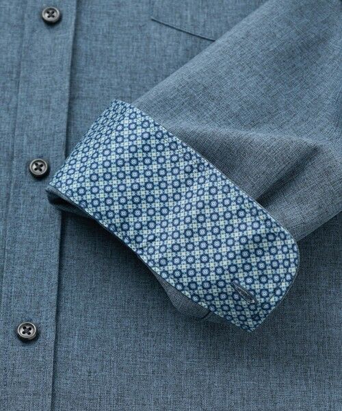 MEN'S BIGI / メンズビギ シャツ・ブラウス | メランジシャンブレーシャツ〈ウォッシャブル〉 | 詳細17