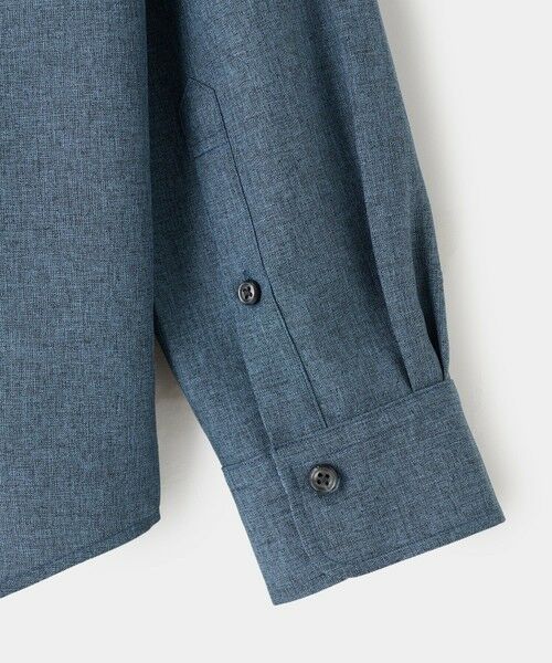 MEN'S BIGI / メンズビギ シャツ・ブラウス | メランジシャンブレーシャツ〈ウォッシャブル〉 | 詳細18