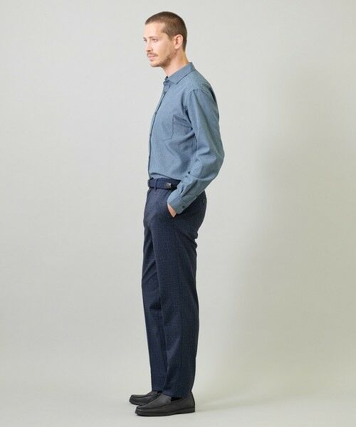 MEN'S BIGI / メンズビギ シャツ・ブラウス | メランジシャンブレーシャツ〈ウォッシャブル〉 | 詳細8