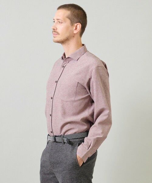 MEN'S BIGI / メンズビギ シャツ・ブラウス | メランジシャンブレーシャツ〈ウォッシャブル〉 | 詳細23