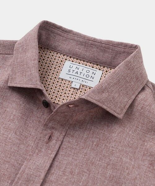 MEN'S BIGI / メンズビギ シャツ・ブラウス | メランジシャンブレーシャツ〈ウォッシャブル〉 | 詳細30