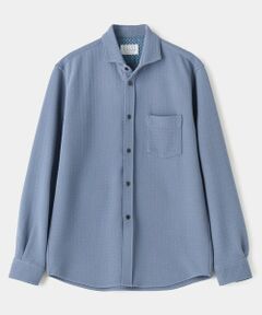 MEN'S BIGI / メンズビギ シャツ・ブラウス | ドビージャーセミワイドカラーシャツ〈ウォッシャブル・ストレッチ・イージーケア〉