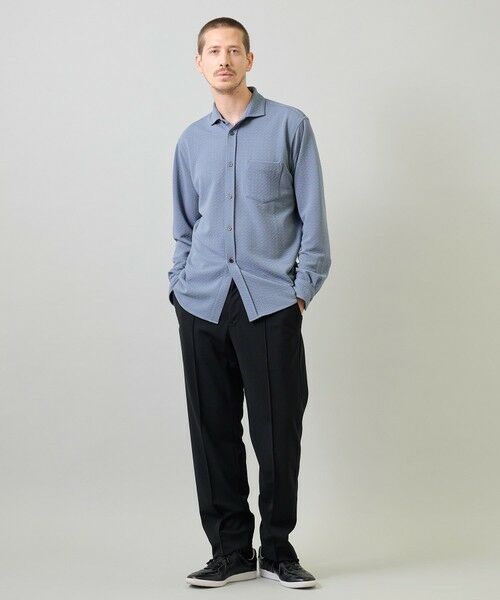 MEN'S BIGI / メンズビギ シャツ・ブラウス | ドビージャーセミワイドカラーシャツ〈ウォッシャブル・ストレッチ・イージーケア〉 | 詳細14