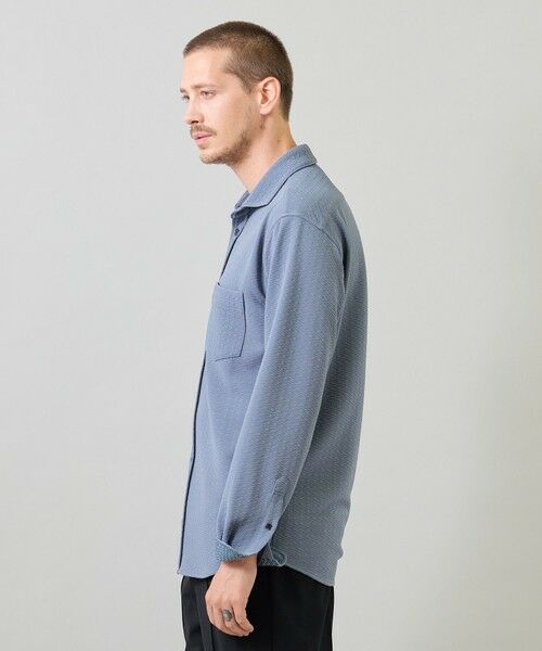 MEN'S BIGI / メンズビギ シャツ・ブラウス | ドビージャーセミワイドカラーシャツ〈ウォッシャブル・ストレッチ・イージーケア〉 | 詳細12