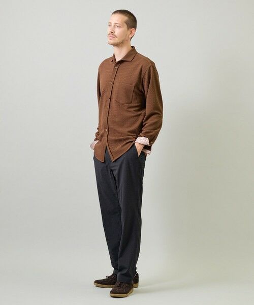MEN'S BIGI / メンズビギ シャツ・ブラウス | ドビージャーセミワイドカラーシャツ〈ウォッシャブル・ストレッチ・イージーケア〉 | 詳細24