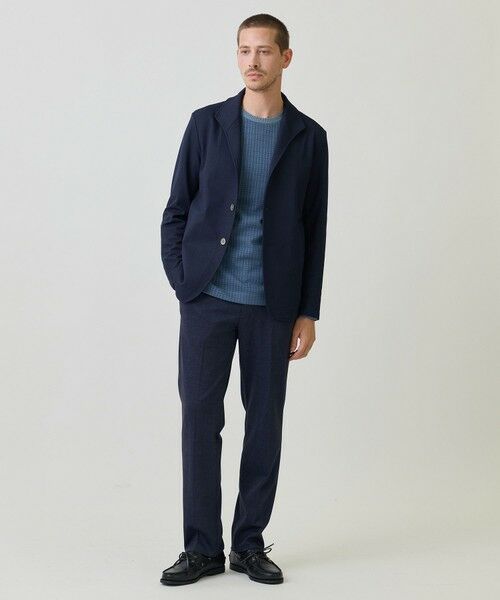 MEN'S BIGI / メンズビギ その他アウター | ハニカムジャガードスタンドカラージャケット[ストレッチ/ハンドウォッシャブル] | 詳細16