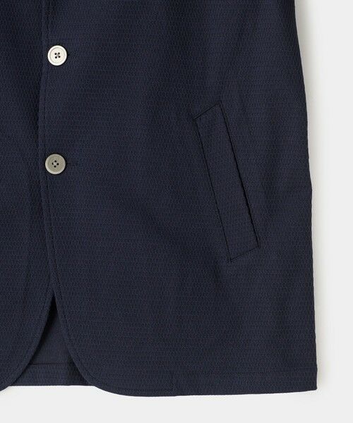 MEN'S BIGI / メンズビギ その他アウター | ハニカムジャガードスタンドカラージャケット[ストレッチ/ハンドウォッシャブル] | 詳細22