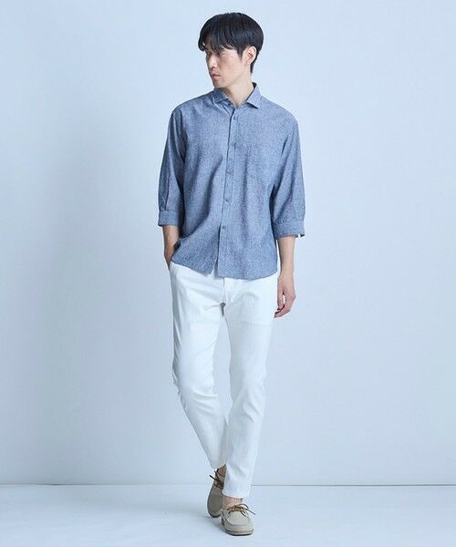 MEN'S BIGI / メンズビギ その他パンツ | ハイパーストレッチヘリンボンパンツ[スーパーストレッチ/ハンドウォッシャブル] | 詳細4