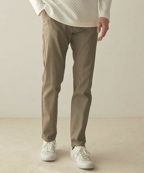 MEN'S BIGI / メンズビギ その他パンツ | ハイパーストレッチヘリンボンパンツ[スーパーストレッチ/ハンドウォッシャブル] | 詳細6