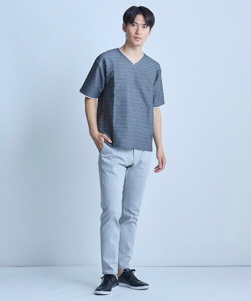 MEN'S BIGI / メンズビギ その他パンツ | ハイパーストレッチヘリンボンパンツ[スーパーストレッチ/ハンドウォッシャブル] | 詳細10