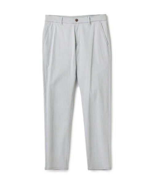 MEN'S BIGI / メンズビギ その他パンツ | ハイパーストレッチヘリンボンパンツ[スーパーストレッチ/ハンドウォッシャブル]（ライトグレー）