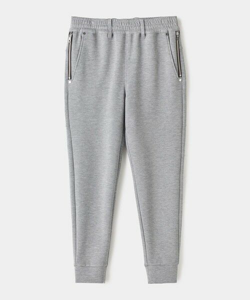MEN'S BIGI / メンズビギ その他パンツ | BLACK LINE ポンチスリムジョガーパンツ[ストレッチ/ハンドウォッシャブル]（グレー）