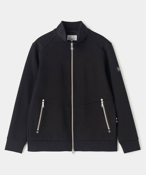 MEN'S BIGI / メンズビギ ブルゾン | BLACK LINE ポンチスタンドカラーブルゾン[ストレッチ/ハンドウォッシャブル]（ブラック）