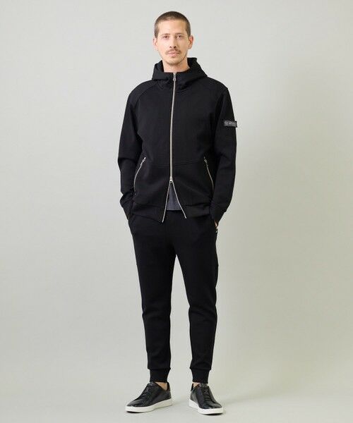 MEN'S BIGI / メンズビギ ブルゾン | BLACK LINE ポンチジップアップフーディ[ストレッチ/ハンドウォッシャブル] | 詳細5