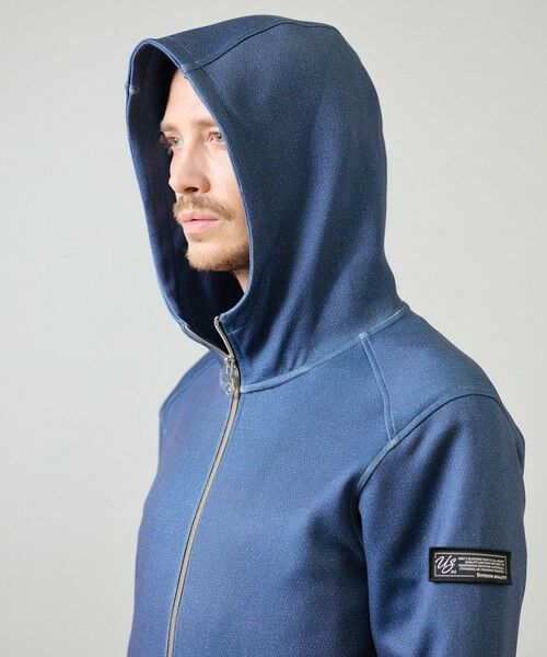 MEN'S BIGI / メンズビギ ブルゾン | BLACK LINE ポンチジップアップフーディ[ストレッチ/ハンドウォッシャブル] | 詳細13