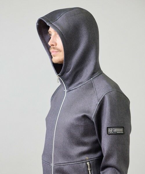 MEN'S BIGI / メンズビギ ブルゾン | BLACK LINE ポンチジップアップフーディ[ストレッチ/ハンドウォッシャブル] | 詳細20