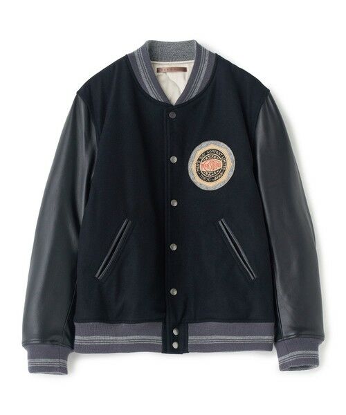 MEN'S BIGI / メンズビギ その他アウター | 1985 MODEL Super 140's STADIUM JUMPER（ブラック）