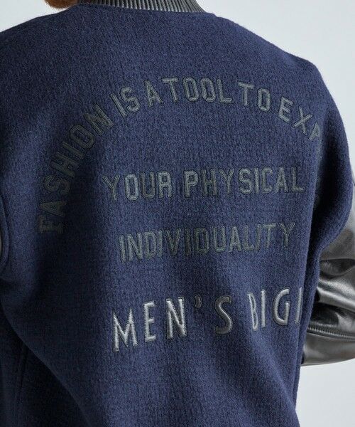 MEN'S BIGI / メンズビギ その他アウター | 50th ANNIVERSARY MODEL STADIUM JUMPER | 詳細5