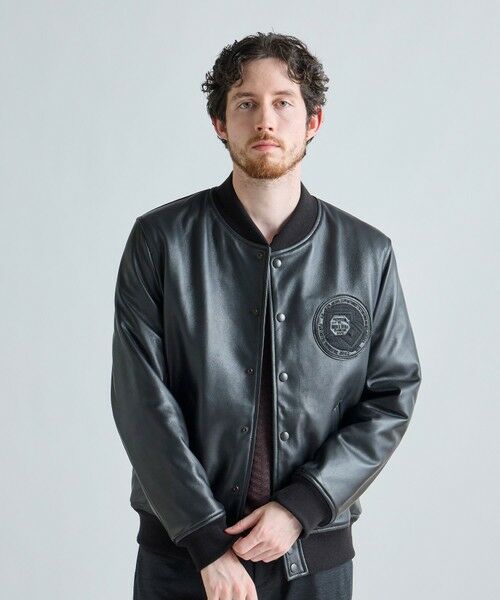 MEN'S BIGI / メンズビギ その他アウター | 1983 MODEL STADIUM JUMPER ALL LEATHER VERSION | 詳細1