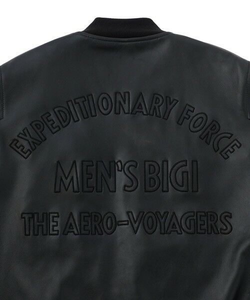MEN'S BIGI / メンズビギ その他アウター | 1983 MODEL STADIUM JUMPER ALL LEATHER VERSION | 詳細13
