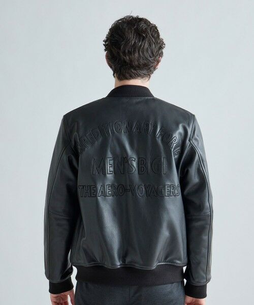 MEN'S BIGI / メンズビギ その他アウター | 1983 MODEL STADIUM JUMPER ALL LEATHER VERSION | 詳細3