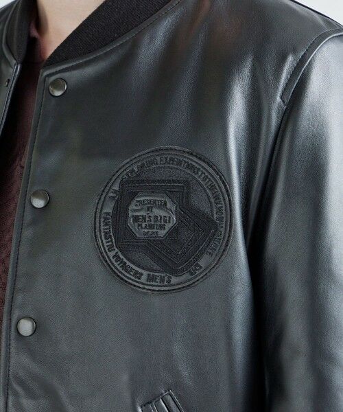 MEN'S BIGI / メンズビギ その他アウター | 1983 MODEL STADIUM JUMPER ALL LEATHER VERSION | 詳細4