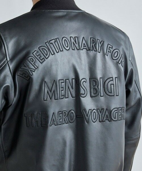 MEN'S BIGI / メンズビギ その他アウター | 1983 MODEL STADIUM JUMPER ALL LEATHER VERSION | 詳細5