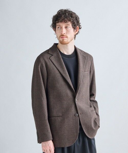 MEN'S BIGI / メンズビギ テーラードジャケット | MEN'S BIGIアーカイブ メランジ調 リラックス3Bジャケット | 詳細1