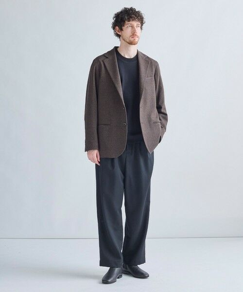MEN'S BIGI / メンズビギ テーラードジャケット | MEN'S BIGIアーカイブ メランジ調 リラックス3Bジャケット | 詳細5
