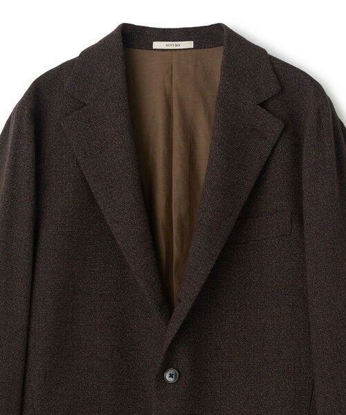 MEN'S BIGI / メンズビギ テーラードジャケット | MEN'S BIGIアーカイブ メランジ調 リラックス3Bジャケット | 詳細6