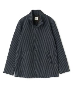 MEN'S BIGI / メンズビギ その他アウター | ブリスターニットジャカード スタンドジャケット