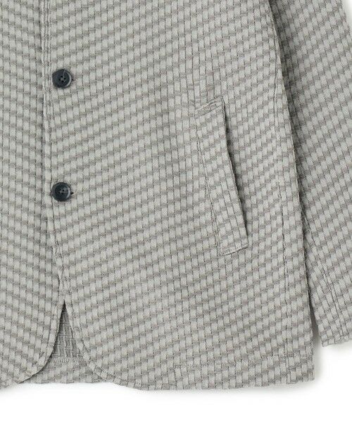 MEN'S BIGI / メンズビギ その他アウター | ブリスターニットジャカード スタンドジャケット | 詳細22
