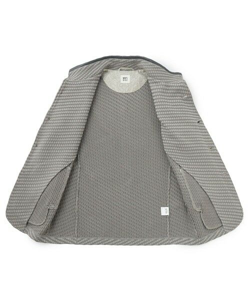 MEN'S BIGI / メンズビギ その他アウター | ブリスターニットジャカード スタンドジャケット | 詳細23