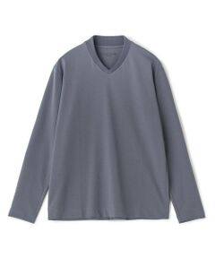 MEN'S BIGI / メンズビギ Tシャツ | アクティブテーラー シルケットスムース VネックロングTシャツ［シルケット加工/抗菌防臭/帯電防止］