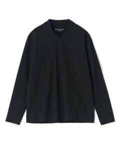 MEN'S BIGI / メンズビギ Tシャツ | アクティブテーラー シルケットスムース VネックロングTシャツ［シルケット加工/抗菌防臭/帯電防止］