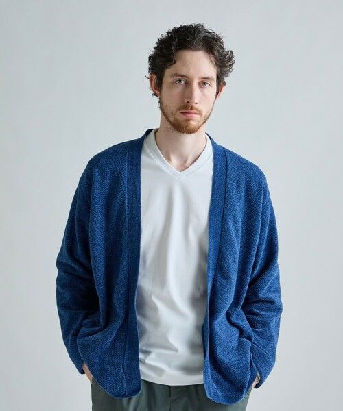 MEN'S BIGI / メンズビギ Tシャツ | アクティブテーラー シルケットスムース VネックロングTシャツ［シルケット加工/抗菌防臭/帯電防止］ | 詳細5