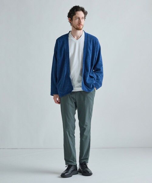 MEN'S BIGI / メンズビギ Tシャツ | アクティブテーラー シルケットスムース VネックロングTシャツ［シルケット加工/抗菌防臭/帯電防止］ | 詳細6