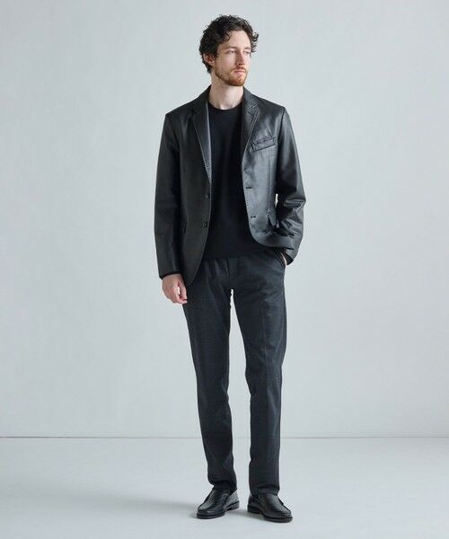 MEN'S BIGI / メンズビギ スウェット | ジョーゼットボンディング モックネックプルオーバー | 詳細11