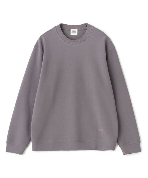 MEN'S BIGI / メンズビギ スウェット | ジョーゼットボンディング モックネックプルオーバー（モカ）