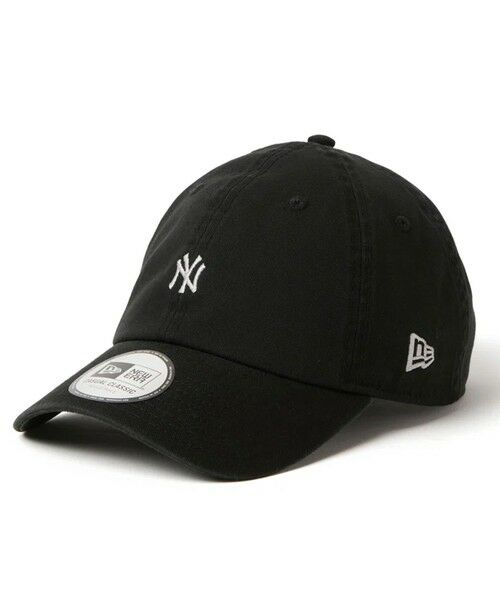MEN'S BIGI / メンズビギ キャップ | NEWERA カジュアルクラシックMLBミニロゴキャップ（ブラック）