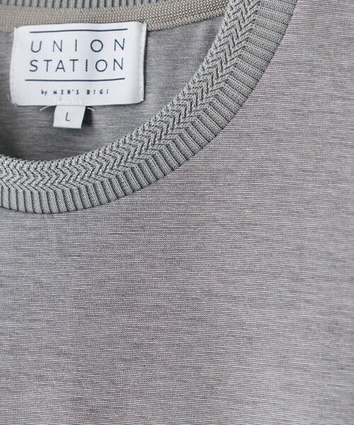 MEN'S BIGI / メンズビギ Tシャツ | シルケットスムースクルーネックテイラーTシャツ | 詳細10