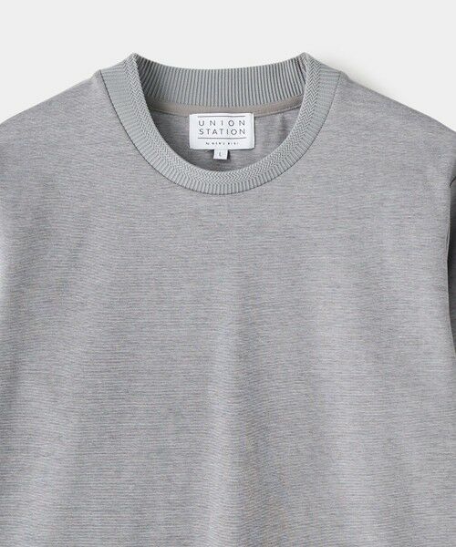 MEN'S BIGI / メンズビギ Tシャツ | シルケットスムースクルーネックテイラーTシャツ | 詳細12